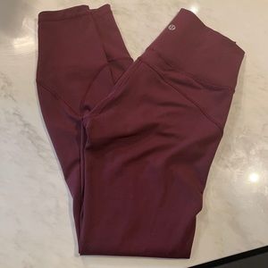 Lululemon leggings - size 4 high waist